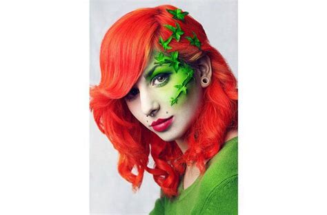 Poison Ivy Makeup Tips Spinsters Party Gone Wild