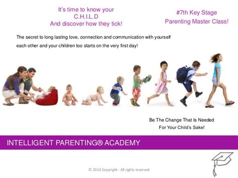 Introducing The 7 Key Stages Of The Parenting Journey