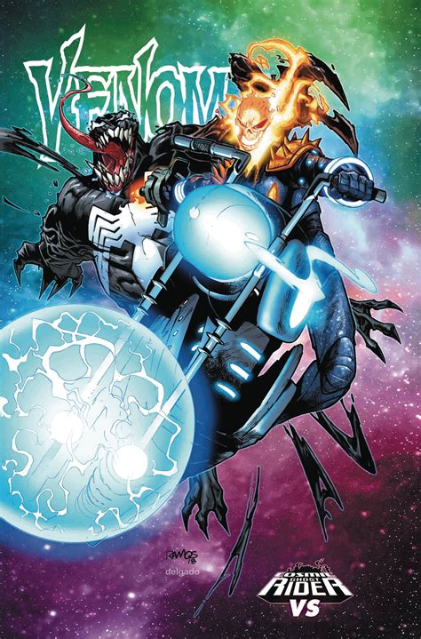 Venom 6 Ramos Cosmic Ghost Rider Variant Cover