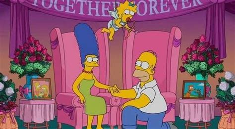 Watch Homer And Marge Simpson Blast Split Rumours