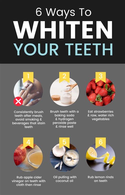 6 Ways To Naturally Whiten Your Teeth