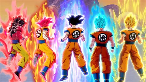 Dragon Ball Z Kakarot All Goku Transformations Base Ultra Instinct K Fps YouTube