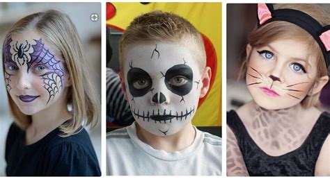 Halloween : 20 maquillages faciles pour les enfants | Maquillage