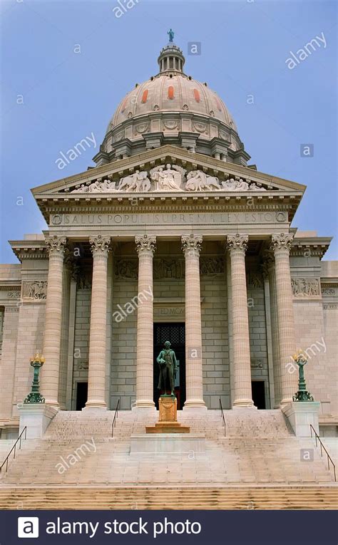 Jefferson City Missouri State Capitol Building Mo Stock Photo Alamy