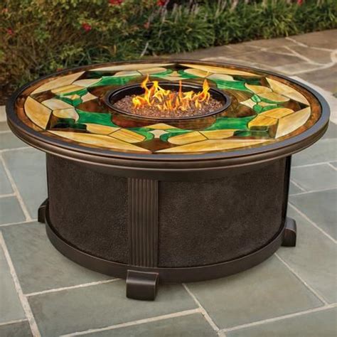 A propane fire pit puts off carbon monoxide when burning. Santa Maria Fire Pit at Menards | Gas fire pits outdoor ...