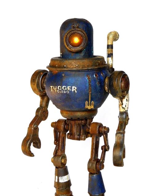 Tugger Robot Art Steampunk Robots Vintage Robots