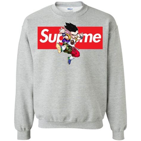 Supreme Gotenks For Bape Hypebeast Dbz Sweatshirt Shop Supreme X