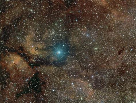 Supergiant Star Gamma Cygni Lies At The Center Of The Northern Cross A