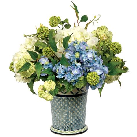 Potterybarn.com has been visited by 100k+ users in the past month Faux Hydrangea Arrangement IV (With images) | Hydrangea ...