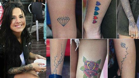 La joven aprovecha las redes sociales, donde es muy prolífica, para mostrar el arte en su piel. Candelaria Tinelli dio nuevos detalles de sus tatuajes y ...