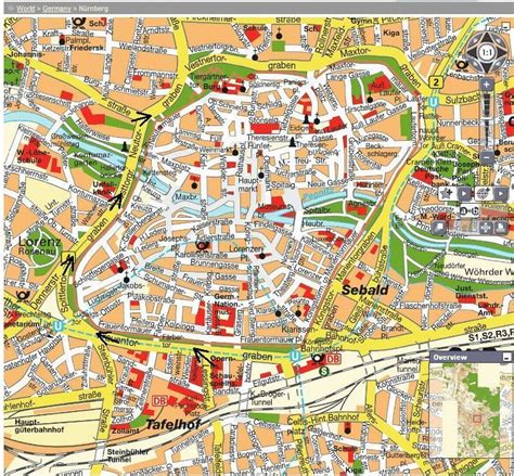 Nurnberg Map