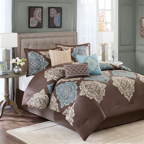 Shop our best selection of king size bedding to reflect your style and inspire your home. Buy Madison Park Monroe King Size Bed Comforter Set Bed In ...