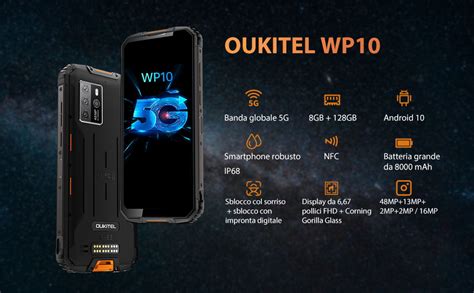 Rugged Smartphones Oukitel 5g Unlocked For All Carriers Cell Phone