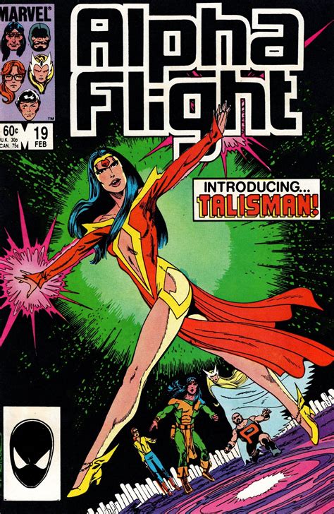 Alpha Flight 19 1st Series 1983 February 1985 Marvel Comics Etsy