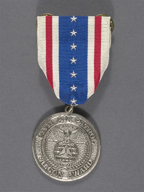 Medal Falcon Award Civil Air Patrol Cap National Air And Space Museum