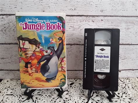 The Jungle Book Walt Disney Classics Blk Diamond Original 1991 Black
