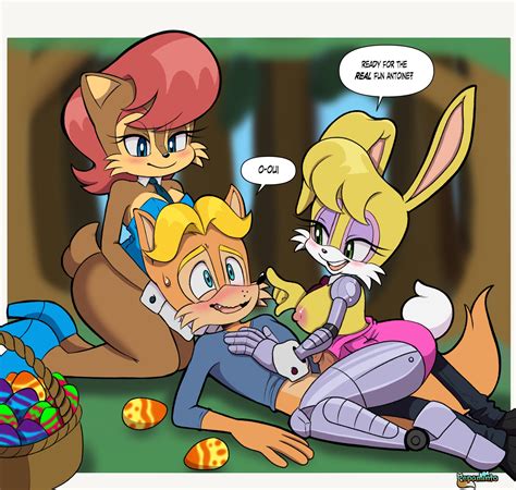 rule 34 anthro antoine d coolette archie comics blush boop breasts bunnie rabbot bunny costume