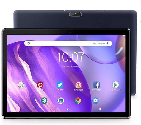 Pritom Tablet 10 Pouces Android 10 Phone Tablet 3g Sim 32 Go Quad