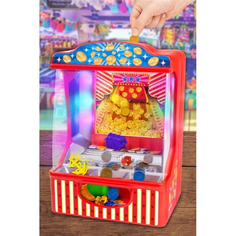 Electronic Arcade Carnival Funfair Coin Pusher Game Smyths Toys Uk