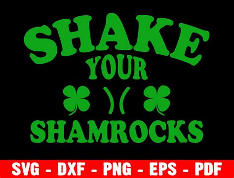 Shake Your Shamrocks Svg Graphic By Haztshop · Creative Fabrica