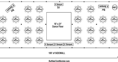 40x60 Tent Layout What We Want Things I Love Pinterest Best