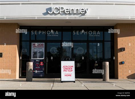 A Logo Sign Outside Of A Jcpenney Retail Store In Annapolis Maryland