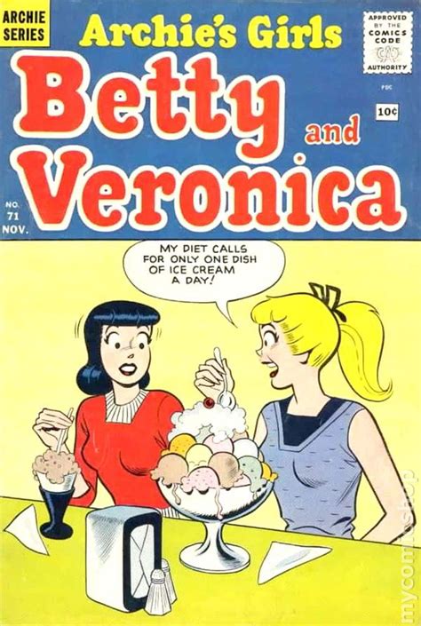 Archies Girls Betty And Veronica 1951 Comic Books 1961