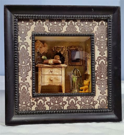Art Some Craft How To Turn A Frame Into A Shadow Box