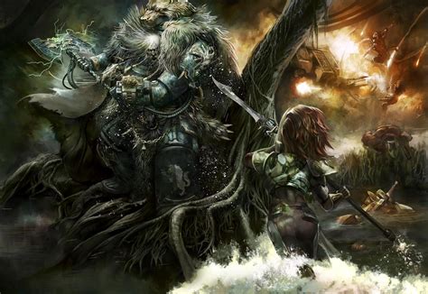 Reddit gives you the best of the internet in one place. Warhammer 40k artwork — Logan Grimnar Vs Saim-Hann Eldar by...