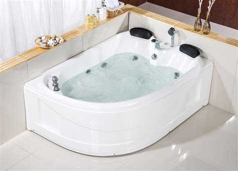 China Ce Double Persons Acrylic Rectangle Shape Hydro Massage Bath Tub China Massage Bathtub