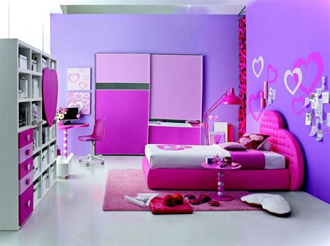 Buy individual pieces or full sets of pin on bedroom decor. Small-Bedroom-Modern-Girls-Bedroom-Furniture-with-Purple ...