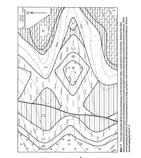 Solved This Is Structural Geology Problem 1 — Geological Map Study