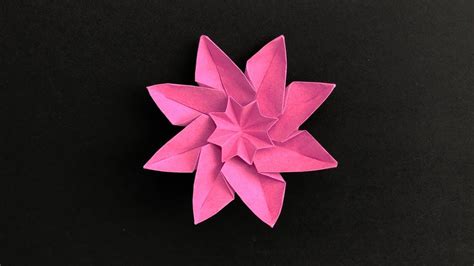 Origami Paper Flowers Instructions Best Flower Site