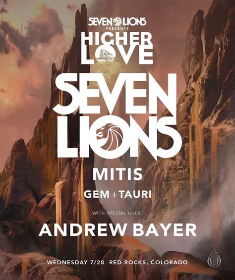 Seven Lions Announces Higher Love Show At Red Rocks Edm Identity