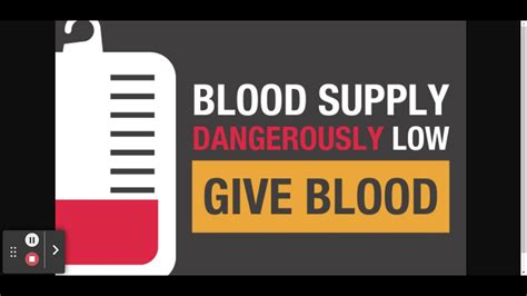 Blood Supplies Are Critically Low In The Us Youtube