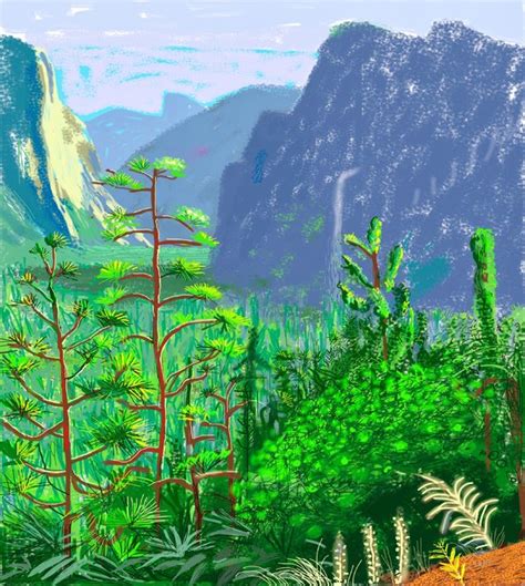 Ipad Is An Artists Canvas For David Hockney The New York Times