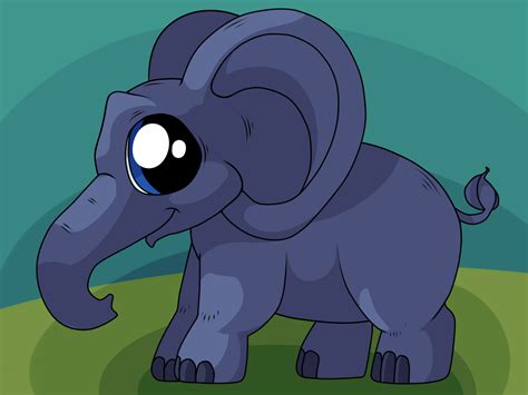 Realistic images of wild animals and mythical carousel favorites are more intricate. 4 Ways to Draw an Elephant - wikiHow
