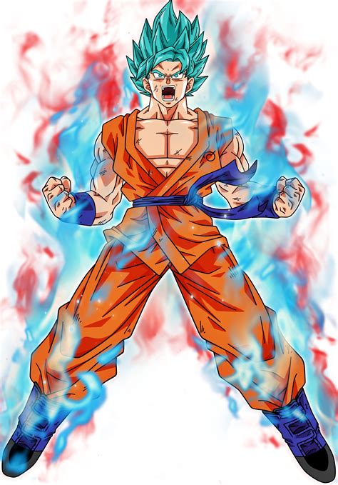 Goku SSJ Blue Kaioken Universo 7 Goku Super Saiyan Kakarot Akira