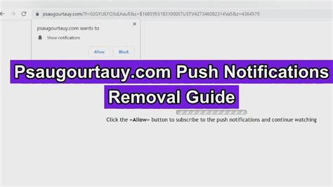 Spam Push Notifications Removal Block Psaugourtauy