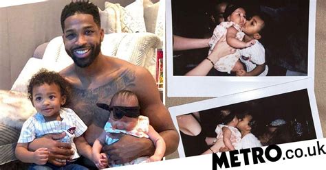 Tristan Thompson Finally Lets Baby True Meet Big Brother Prince In