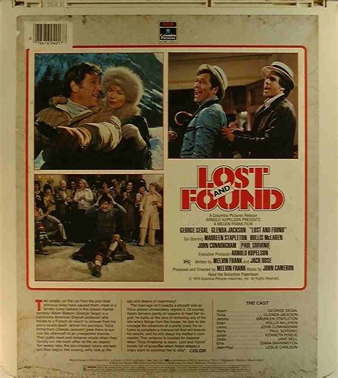 Lost And Found 76476040178 U Side 2 Ced Title Blu Ray Dvd Movie