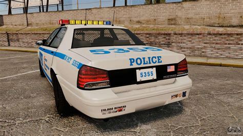 GTA V Vapid Police Cruiser NYPD For GTA 4