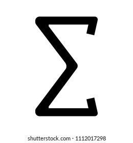 Handwritten Alphabet Vector Illustration Uppercase Letter เวกเตอร
