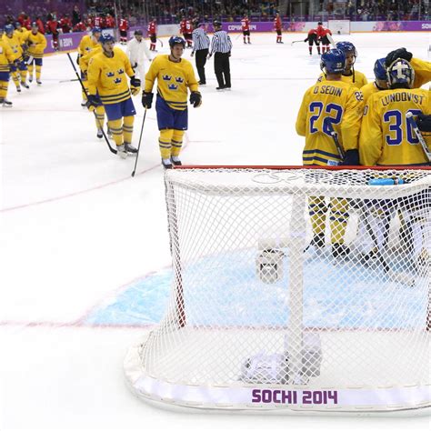 sweden vs switzerland olympic hockey 2014 live score highlights and reaction news scores