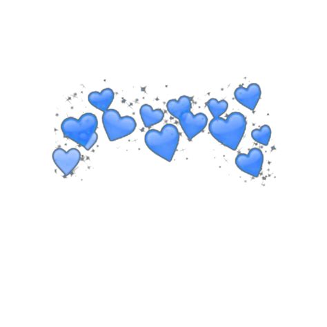 Blue Heart Tumblr Freetoedit Blue Sticker By Snmyart