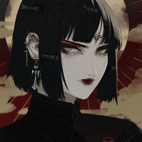 Vinne On Twitter In 2020 Goth Art Dark Anime Drawings