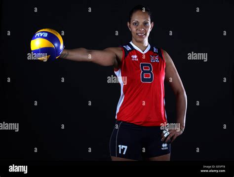 GB Women S Volleyball Player Rachel Bragg During A Photocall At The