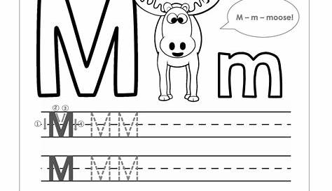 m kindergarten reading worksheet