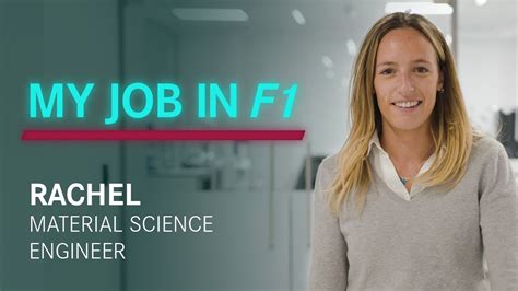 My Job In F1 Rachel Material Science Engineer Youtube