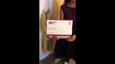 Small Flat Rate Boxusps Priority Mail Youtube
